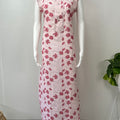 Baby Pink Sleeveless Nighty Soft & Elegant