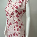 Baby Pink Sleeveless Nighty Soft & Elegant