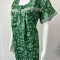 Fresh Green 100% Cotton Nighty Soft & Comfortable