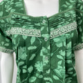 Fresh Green 100% Cotton Nighty Soft & Comfortable