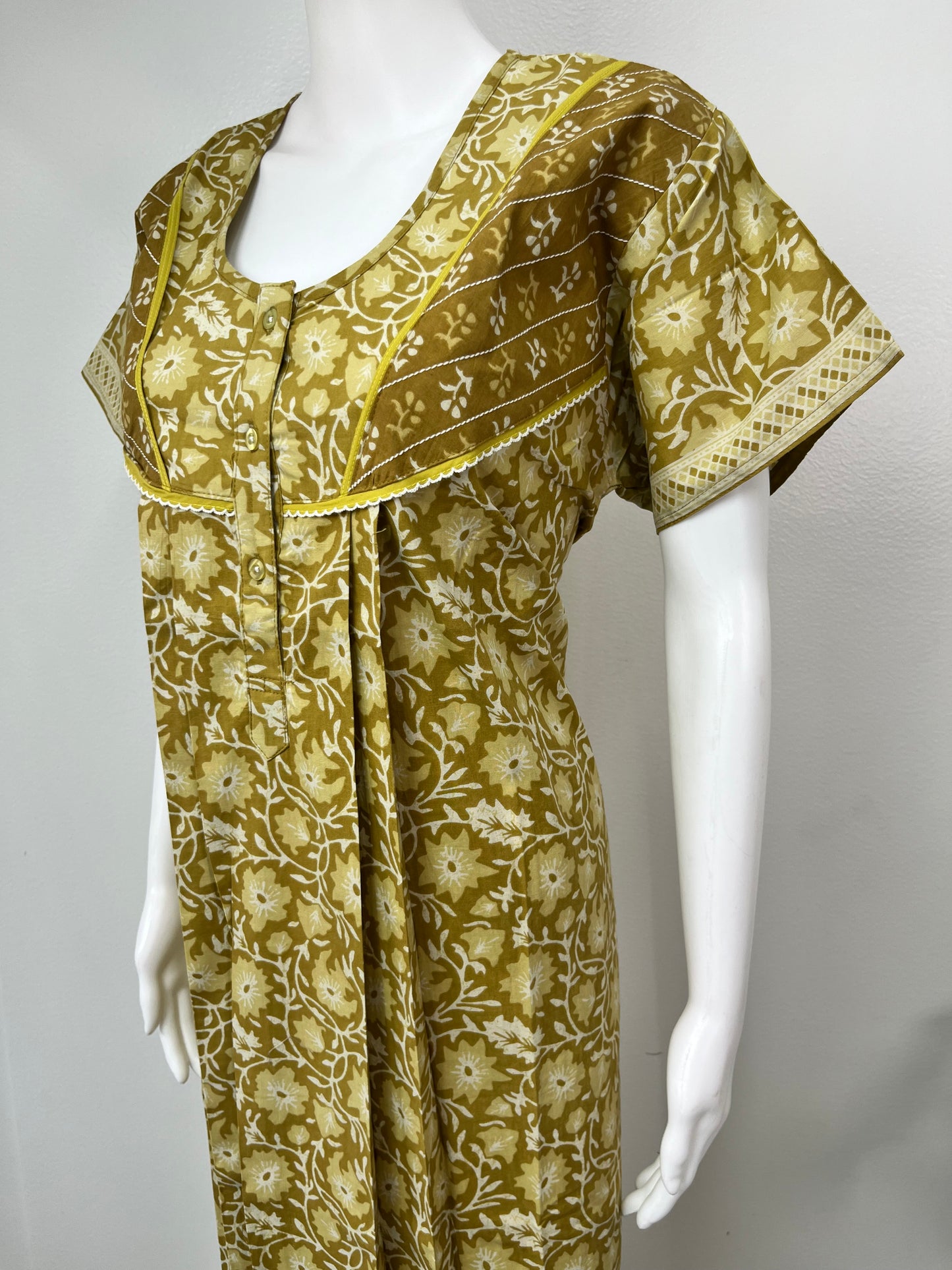 Sage Green 100 % Cotton Nighty Soft & Comfortable