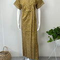 Mustard 100% Cotton Nighty for Women