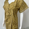 Mustard 100% Cotton Nighty for Women