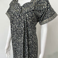 Black 100% Cotton Nighty Comfortable & Breathable