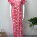 Peach 100% Cotton Nightgown Soft & Comfortable