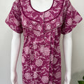 Pink Pure Cotton Women's Nighty