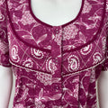 Pink Pure Cotton Women's Nighty