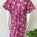 Pink Pure Cotton Women's Nighty