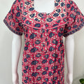 Pink Pure Cotton Nightgown Soft & Comfortable