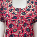 Pink Pure Cotton Nightgown Soft & Comfortable