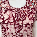 Red Pure Cotton Nighty Elegant & Breathable