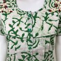 Green Batik Pure Cotton Nighty Soft & Breathable