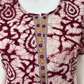 Red Batik 100% Cotton Nighty Soft & Comfortable
