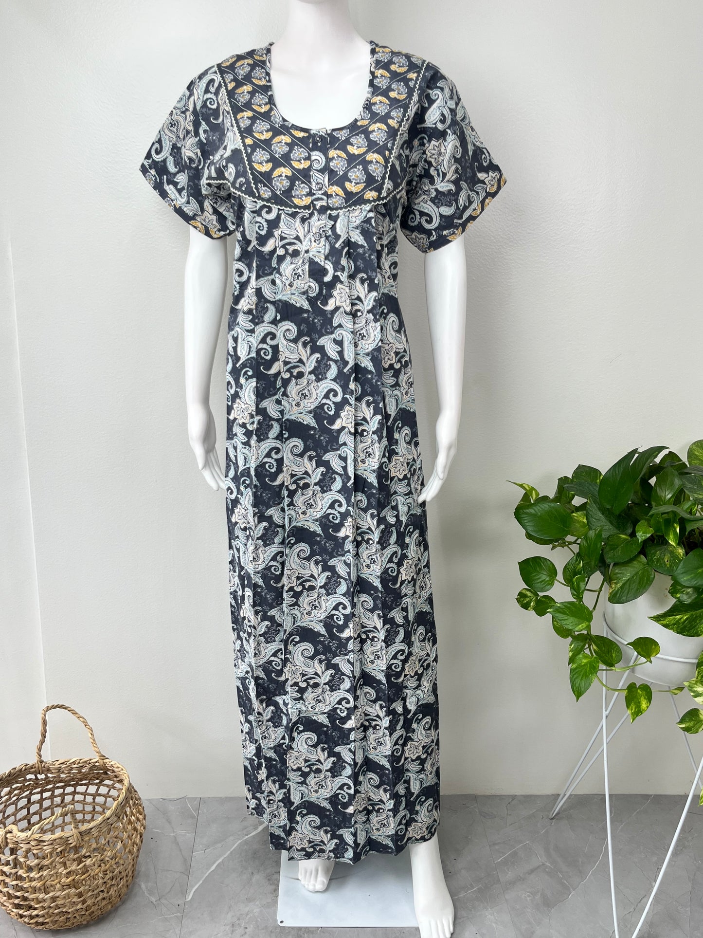 Pure Cotton Women's Nighty
