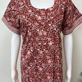 Brown 100% Cotton Women's Nightgown