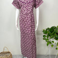 Purple 100% Cotton Women's Nightgown