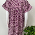 Purple 100% Cotton Women's Nightgown