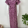 Purple 100% Cotton Nighty for Women