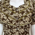 Pleated 100% Cotton Nightgown Soft & Comfortable