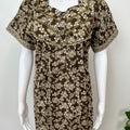Pleated 100% Cotton Nightgown Soft & Comfortable