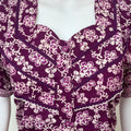 Purple 100% Cotton Nighty for Women