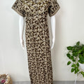 Pleated 100% Cotton Nightgown Soft & Comfortable