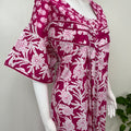 Hot Pink Pure Cotton Nighty Elegant & Comfortable