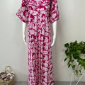 Hot Pink Pure Cotton Nighty Elegant & Comfortable