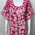 Pink Floral Printed 100% Cotton Nighty