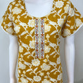 Mustard 100% Cotton Women's Nightgown