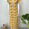 Mustard 100% Cotton Women's Nightgown