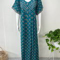 Teal Pure Cotton Nighty Soft & Comfortable