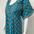 Teal Pure Cotton Nighty Soft & Comfortable