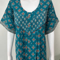 Teal Pure Cotton Nighty Soft & Comfortable