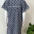Navy Blue Pure Cotton Nighty Soft & Breathable