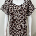 Coffee 100% Cotton Women's Nightgown
