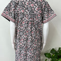 Black Pure Cotton Nighty Elegant & Comfortable