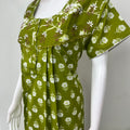 Sage Green Pure Cotton Nighty Soft & Comfortable