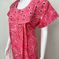 Pink 100% Cotton Nighty for Women