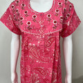 Pink 100% Cotton Nighty for Women