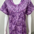 Purple Pure Cotton Nighty Soft & Breathable