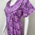 Purple Pure Cotton Nighty Soft & Breathable
