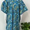 Royal Blue Pure Cotton Nighty Elegant & Comfortable
