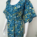 Royal Blue Pure Cotton Nighty Elegant & Comfortable