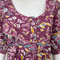Purple 100% Cotton Nighty Soft & Comfortable