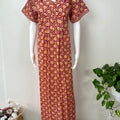 Red Pure Cotton Nighty Soft & Comfortable