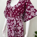 Floral Printed Pure Cotton Nighty