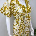 Yellow 100% Cotton Nightgown Soft & Breathable