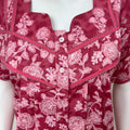Pink Pure Cotton Nightgown Soft & Comfortable