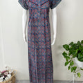 Navy Blue 100% Cotton Nighty Soft & Comfortable